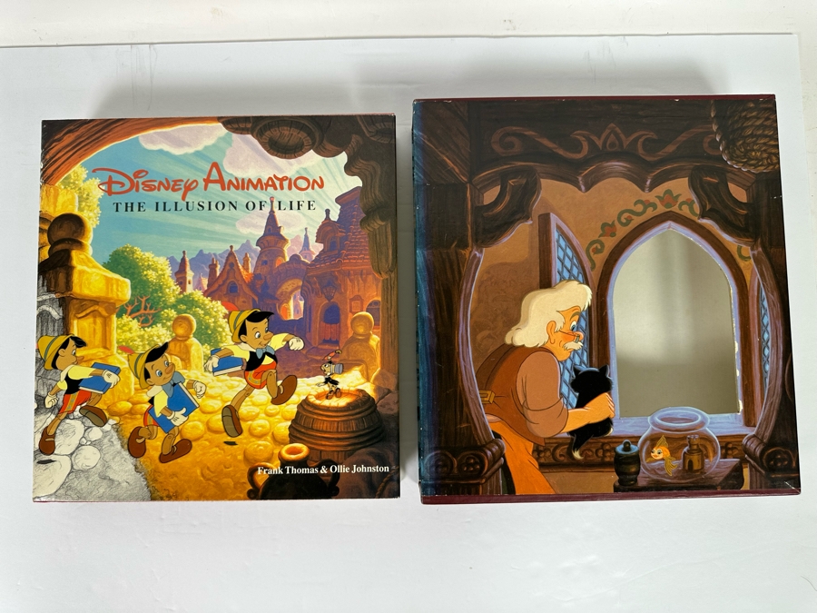 Signed Special First Edition Hardcover Book With Slipcover Disney Animation: The Illusion Of Life Signed By Frank Thomas And Ollie Johnston And Contains Original Film Footage From A Classic Disney Feature 1981 [Photo 8]
