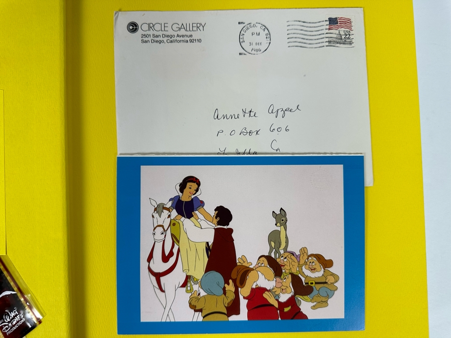 Signed Special First Edition Hardcover Book With Slipcover Disney Animation: The Illusion Of Life Signed By Frank Thomas And Ollie Johnston And Contains Original Film Footage From A Classic Disney Feature 1981 [Photo 22]