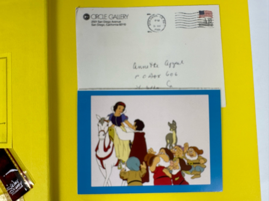 Signed Special First Edition Hardcover Book With Slipcover Disney Animation: The Illusion Of Life Signed By Frank Thomas And Ollie Johnston And Contains Original Film Footage From A Classic Disney Feature 1981 [Photo 21]