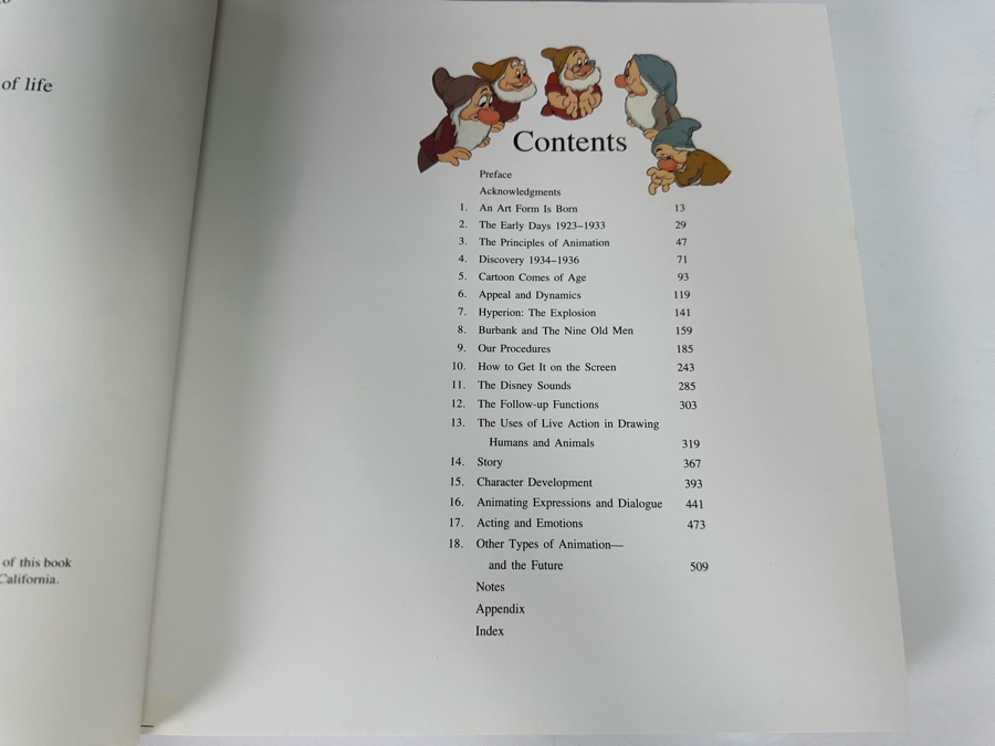 Signed Special First Edition Hardcover Book With Slipcover Disney Animation: The Illusion Of Life Signed By Frank Thomas And Ollie Johnston And Contains Original Film Footage From A Classic Disney Feature 1981 [Photo 32]