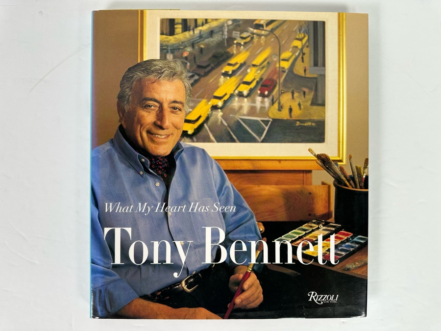 First Edition Hardcover Book Tony Bennett What My Heart Has Seen Featuring The Artwork Of Tony Bennett [Photo 2]