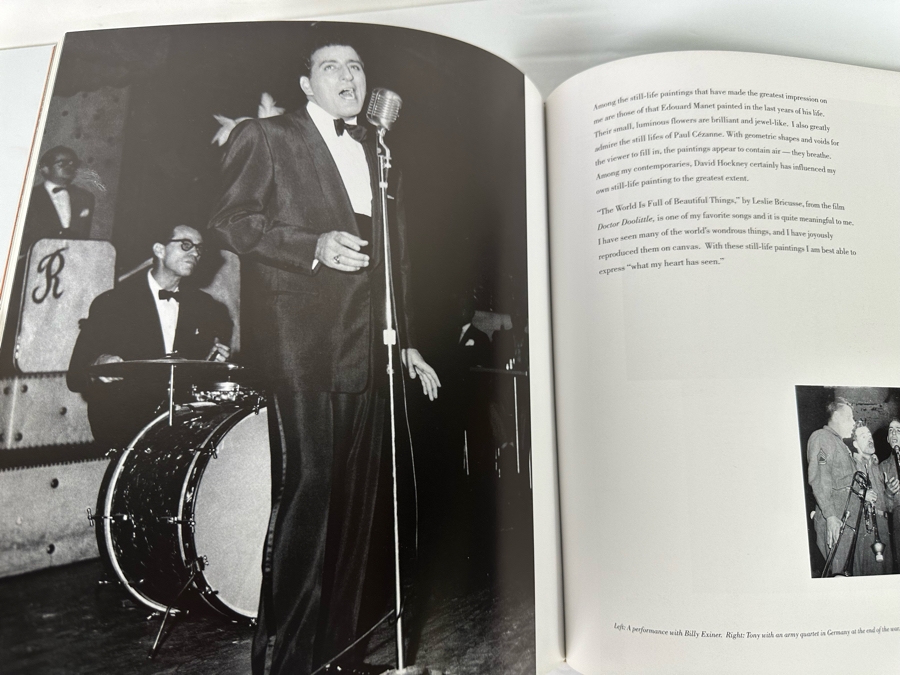 First Edition Hardcover Book Tony Bennett What My Heart Has Seen Featuring The Artwork Of Tony Bennett [Photo 9]