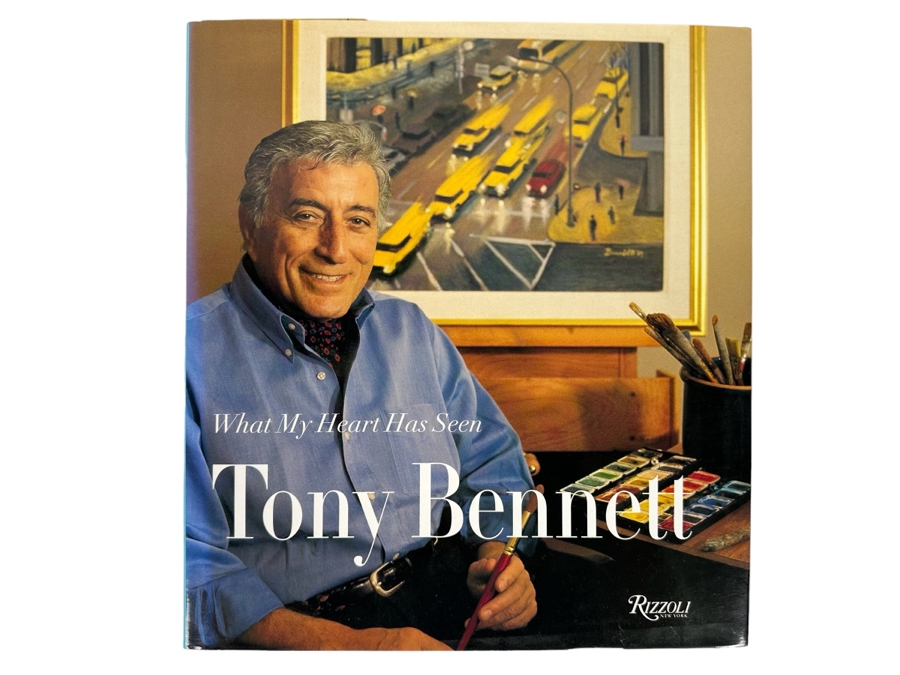 First Edition Hardcover Book Tony Bennett What My Heart Has Seen Featuring The Artwork Of Tony Bennett [Photo 1]