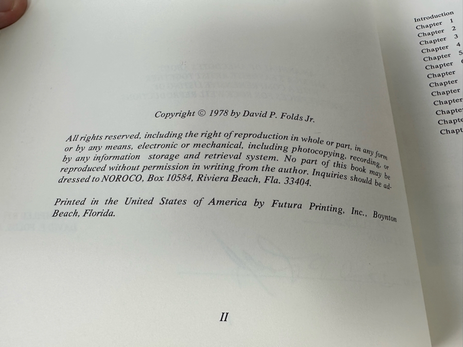 Signed Limited First Edition Book The Norman Rockwell Treasury 1979 Signed By David P. Folds [Photo 8]