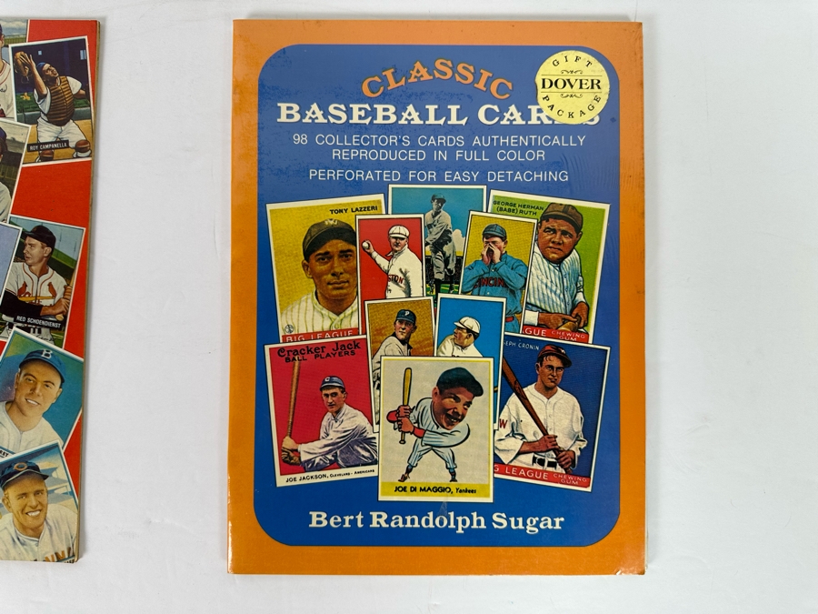 Baseball Stars Stickers Book 1984 And Classic Baseball Cards Book Sealed By Bert Randolph Sugar [Photo 7]