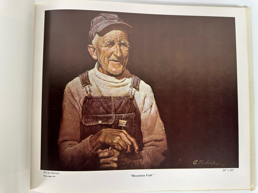 Signed First Edition Hardcover Book Adolf Sehring And Realism 1977 Signed By Adolf Sehring [Photo 13]