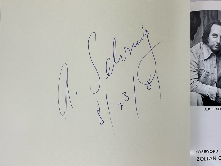 Signed First Edition Hardcover Book Adolf Sehring And Realism 1977 Signed By Adolf Sehring [Photo 9]