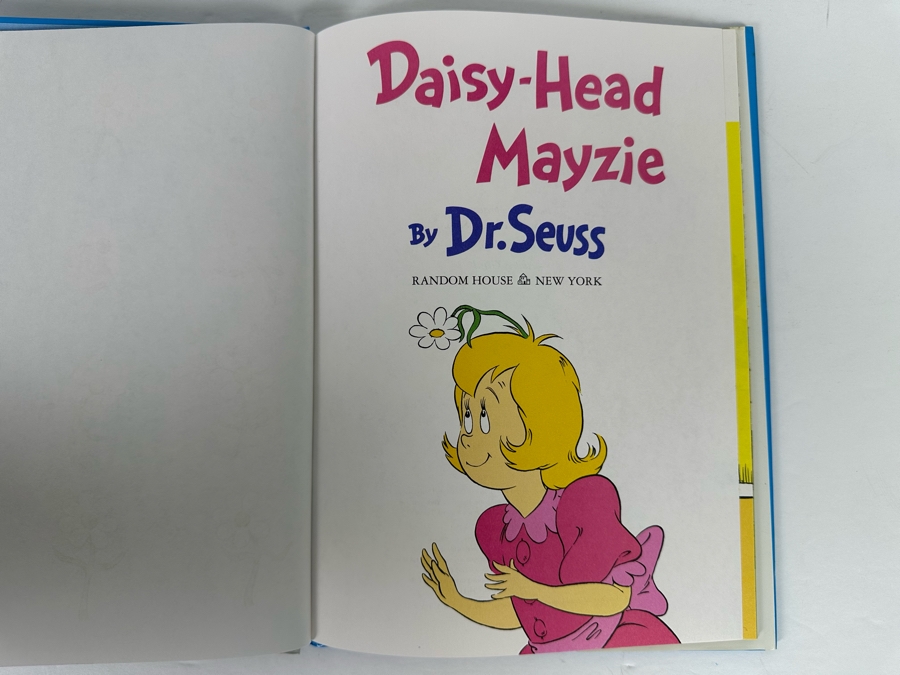 First Edition Hardcover Book Daisy-Head Mayzie By Dr. Seuss [Photo 4]