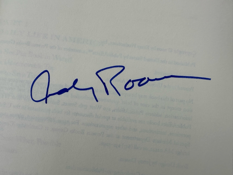 Signed First Edition Book Common Nonsense Signed By Andy Rooney 2002 [Photo 7]