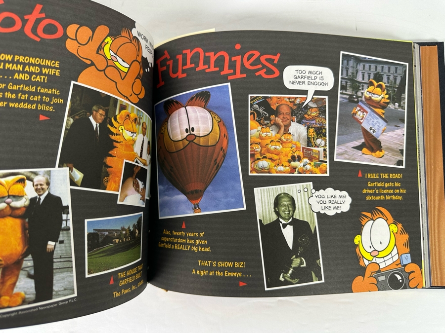 Signed Limited First Edition Hardcover Easton Press Book Garfields Twentieth Anniversary Collection Signed By Jim Davis Numbered 931 Of 5,000 [Photo 14]