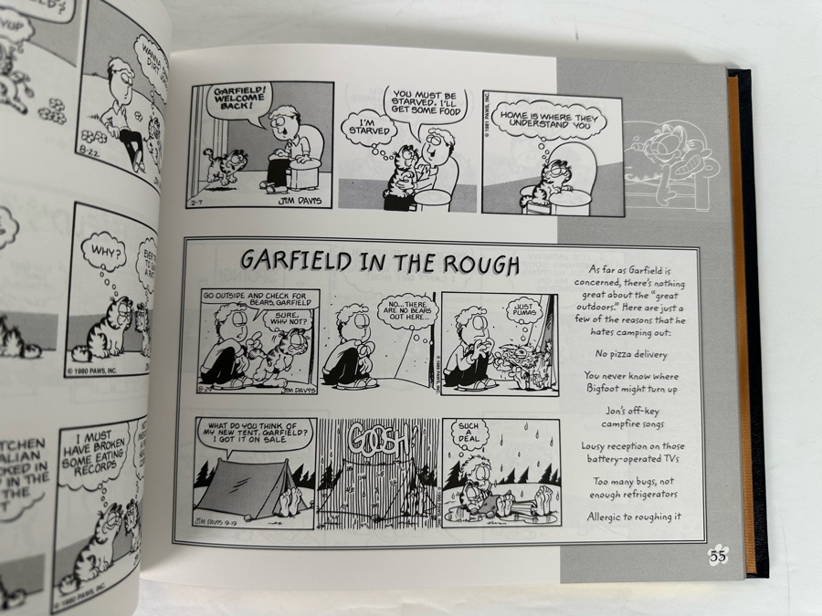 Signed Limited First Edition Hardcover Easton Press Book Garfields Twentieth Anniversary Collection Signed By Jim Davis Numbered 931 Of 5,000 [Photo 17]