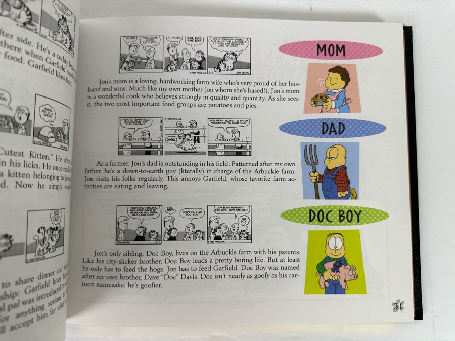 Signed Limited First Edition Hardcover Easton Press Book Garfields Twentieth Anniversary Collection Signed By Jim Davis Numbered 931 Of 5,000 [Photo 18]