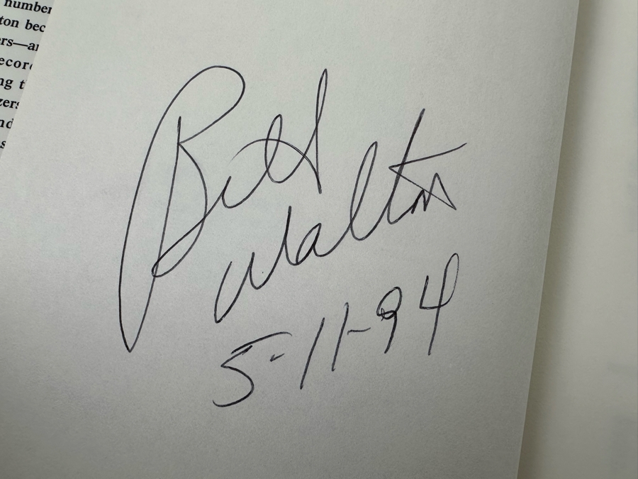 Signed First Edition Hardcover Book Nothing But Net Signed By Will Walton [Photo 7]