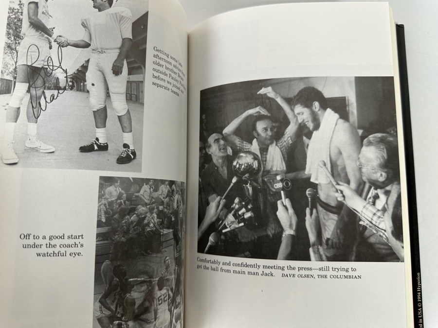 Signed First Edition Hardcover Book Nothing But Net Signed By Will Walton [Photo 13]