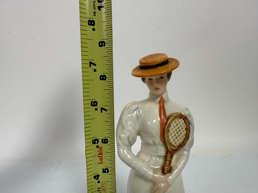 Vintage Goebel 'Center Court 1903' Female Tennis Player Figurine 1629322 8.5H [Photo 9]