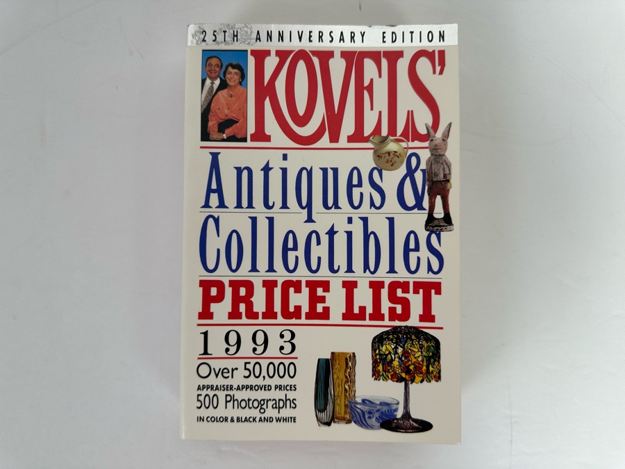 Signed 25th Anniversay Edition Kovels' Antiques & Collectibles Price List 1993 Signed By Ralph And Terry Kovel [Photo 4]