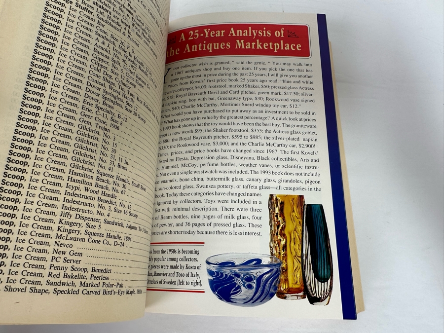 Signed 25th Anniversay Edition Kovels' Antiques & Collectibles Price List 1993 Signed By Ralph And Terry Kovel [Photo 9]