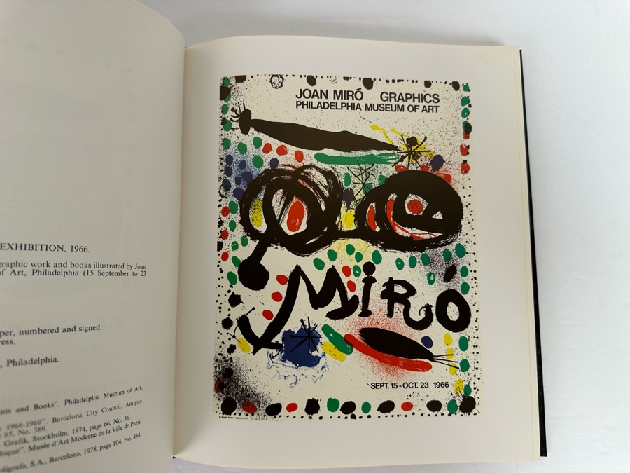 First Edition Hardcover Book Miro's Posters 1980 [Photo 8]