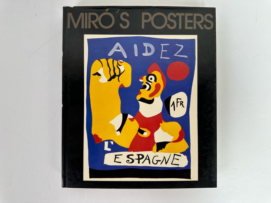 First Edition Hardcover Book Miro's Posters 1980 [Photo 2]