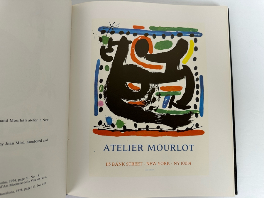 First Edition Hardcover Book Miro's Posters 1980 [Photo 6]