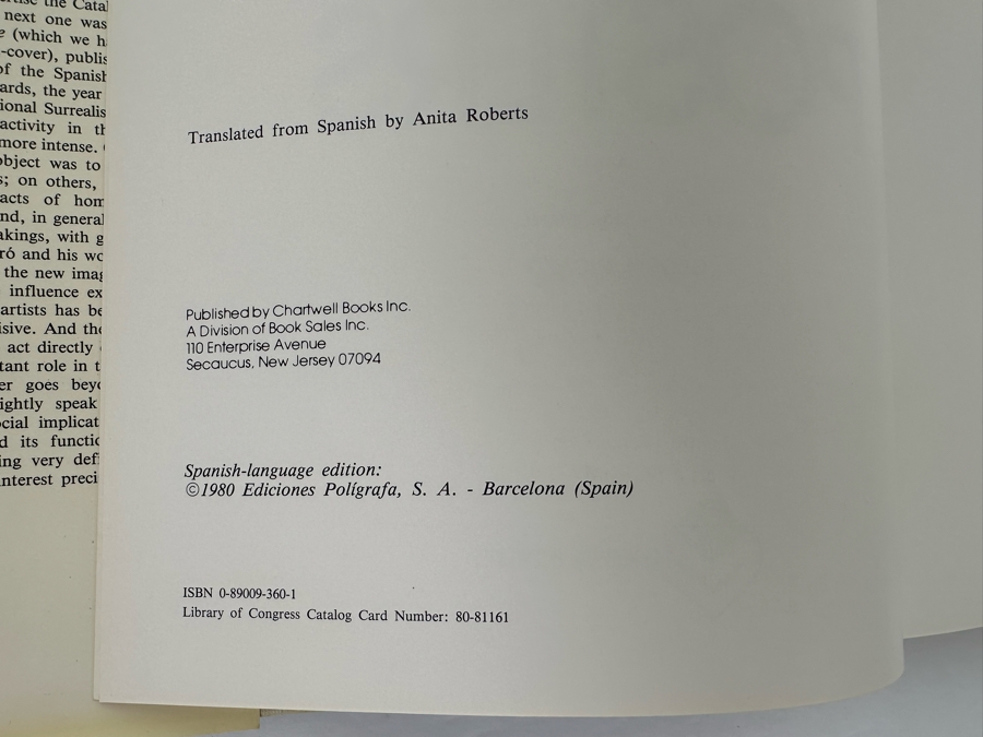 First Edition Hardcover Book Miro's Posters 1980 [Photo 4]