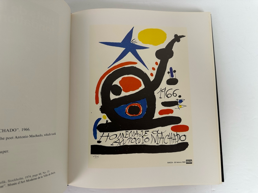 First Edition Hardcover Book Miro's Posters 1980 [Photo 10]