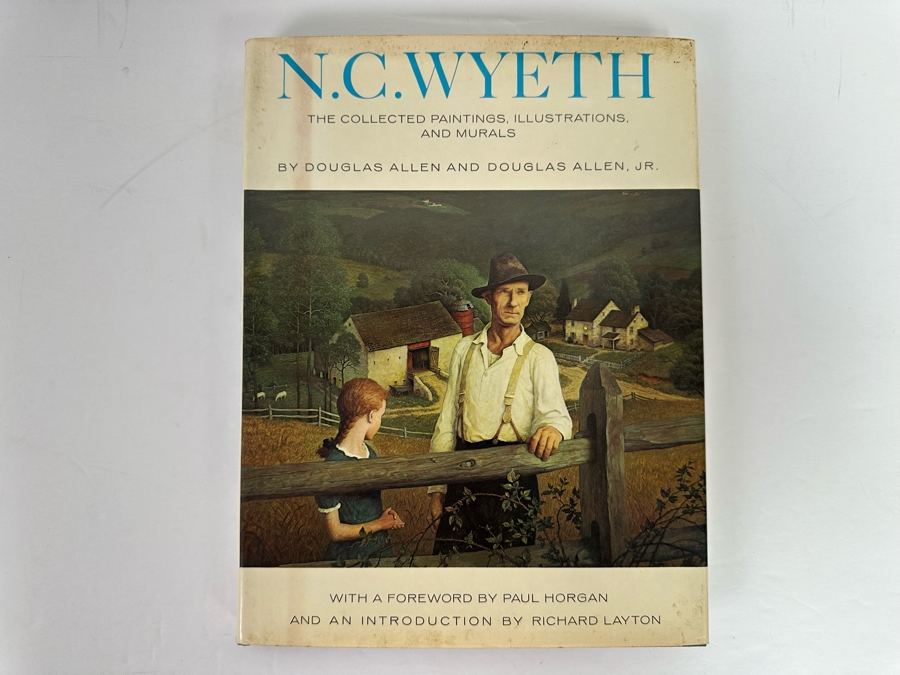 Hardcover Book N. C. Wyeth: The Collected Paintings, Illustrations And Murals 1972 [Photo 2]