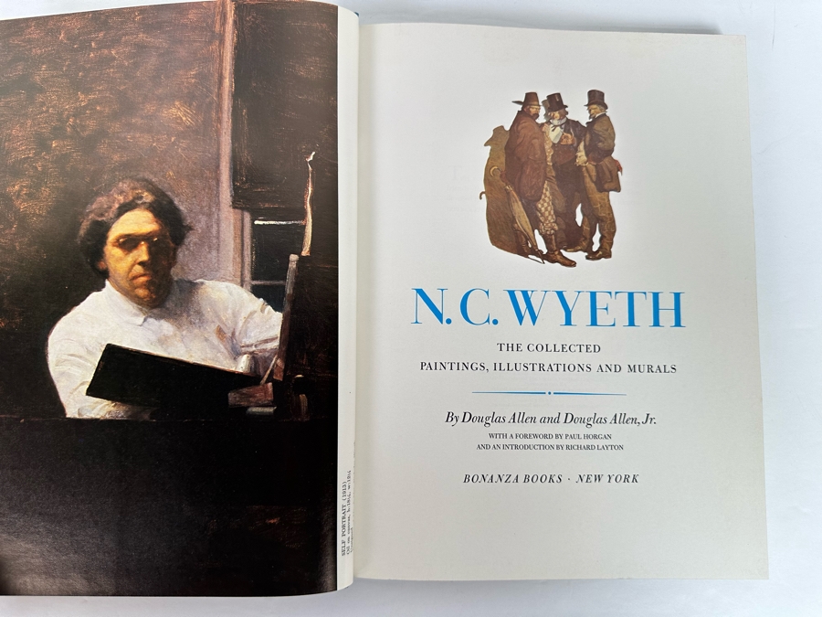 Hardcover Book N. C. Wyeth: The Collected Paintings, Illustrations And Murals 1972 [Photo 3]