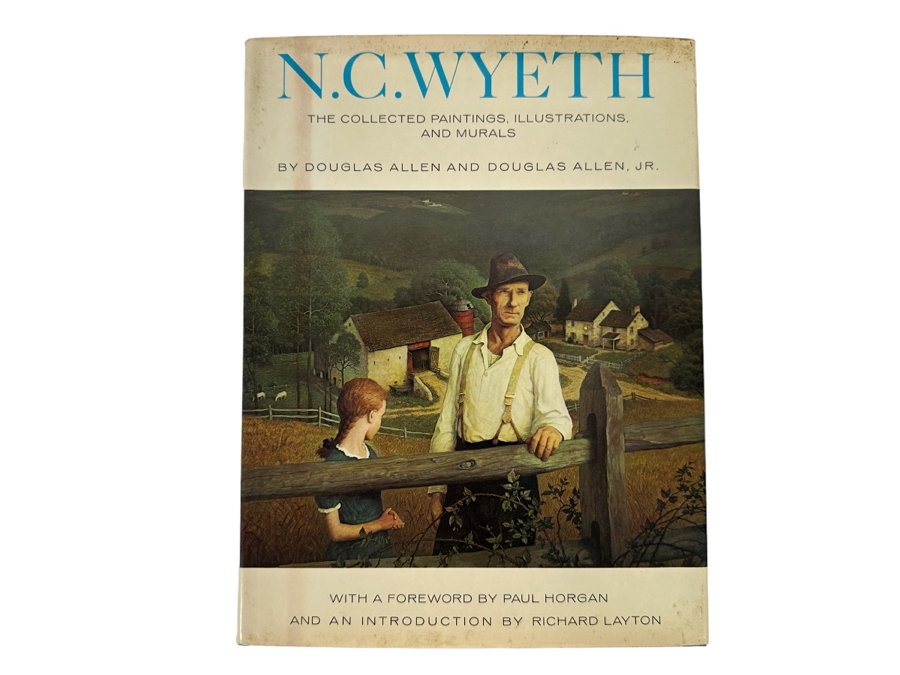 Hardcover Book N. C. Wyeth: The Collected Paintings, Illustrations And Murals 1972