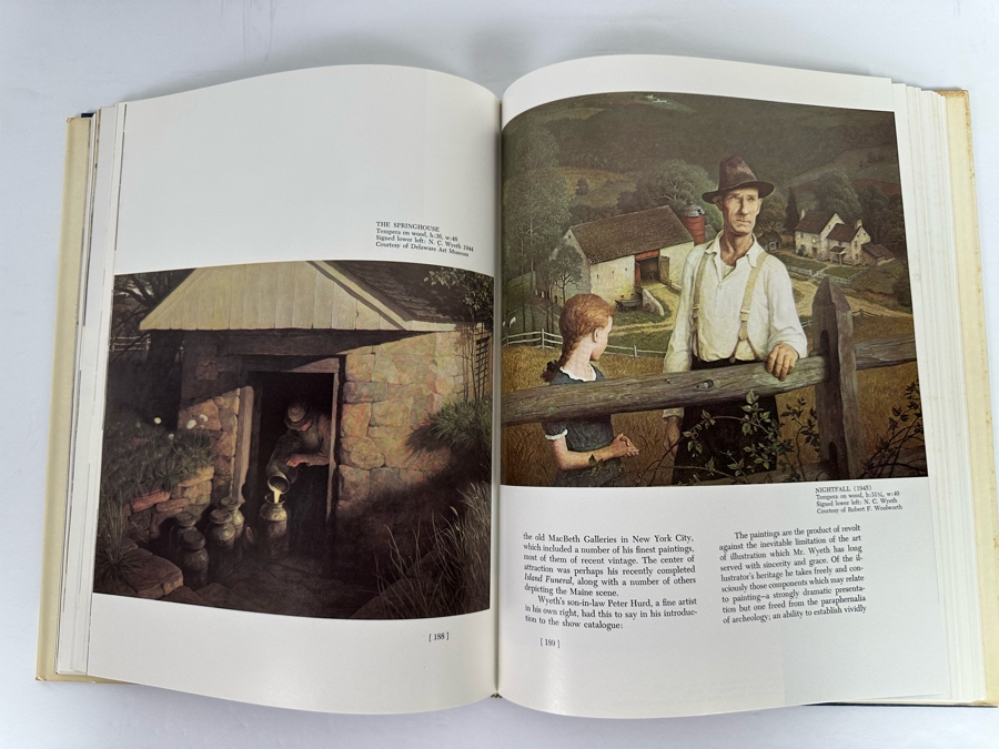 Hardcover Book N. C. Wyeth: The Collected Paintings, Illustrations And Murals 1972 [Photo 9]