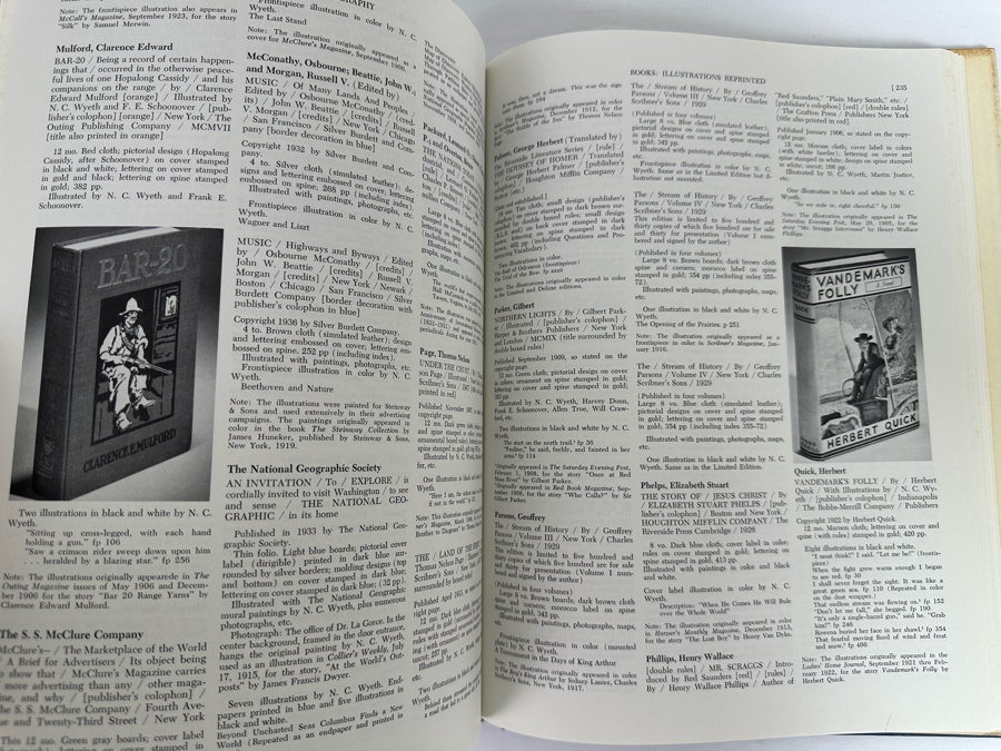 Hardcover Book N. C. Wyeth: The Collected Paintings, Illustrations And Murals 1972 [Photo 7]