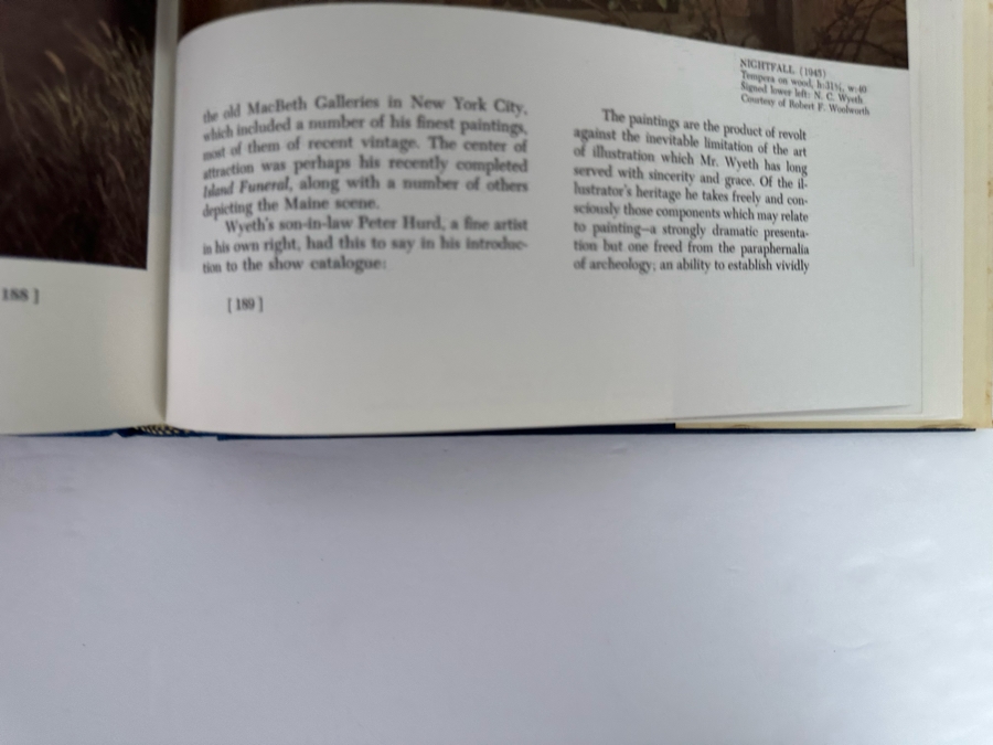 Hardcover Book N. C. Wyeth: The Collected Paintings, Illustrations And Murals 1972 [Photo 10]