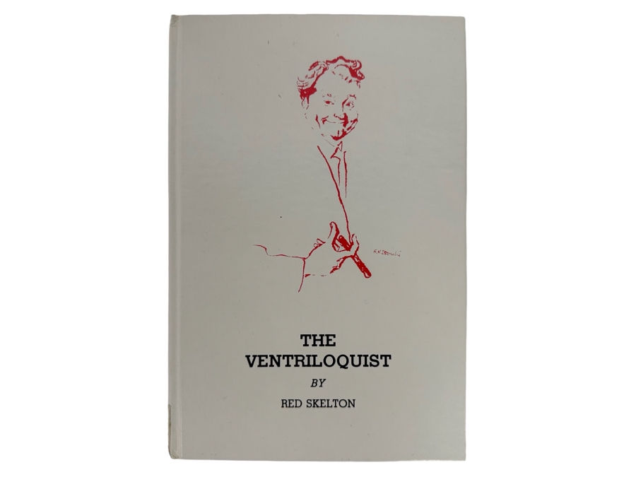 Signed Limited First Edition Hardcover Book The Ventriloquist Signed By Red Skelton 1984 Numbered 284 Of 5,000 [Photo 3]
