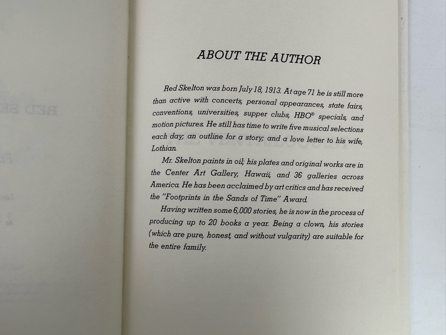 Signed Limited First Edition Hardcover Book The Ventriloquist Signed By Red Skelton 1984 Numbered 284 Of 5,000 [Photo 12]