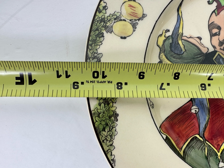 Antique Royal Doulton Hand Painted Collector Plate 'The Jester' D6277 10.5R [Photo 13]