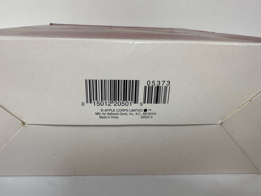 Vintage 1994 Large The Beatles Keepsake Ornament New In Box With Vintage Beatles Trading Card [Photo 8]