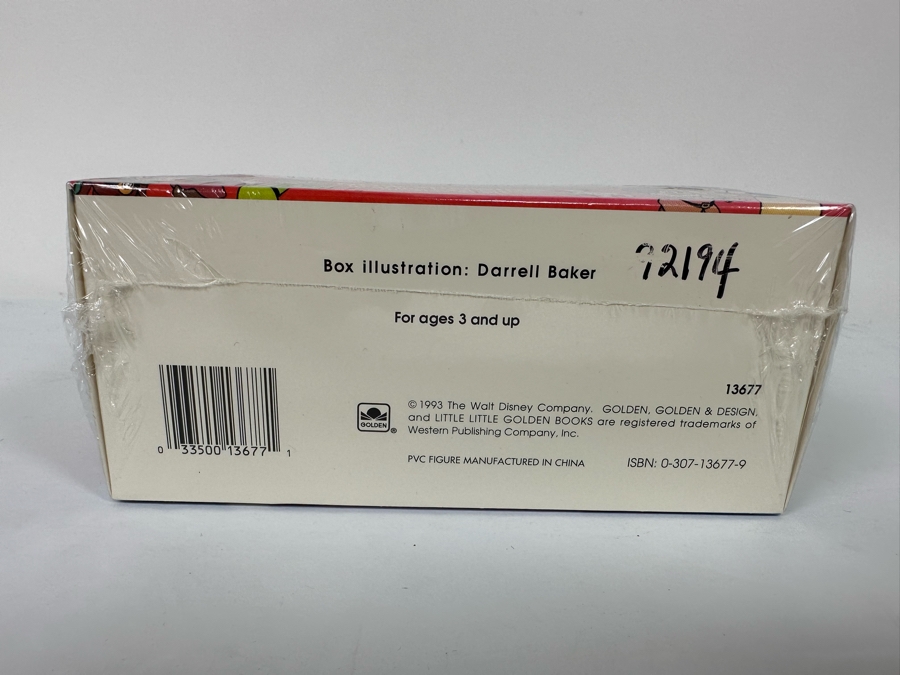 Vintage 1993 Sealed Disney's Tiny Theater 10 Little Little Golden Books 10 Of The Best Disney Movies Ever With Mickey Mouse Figurine [Photo 9]