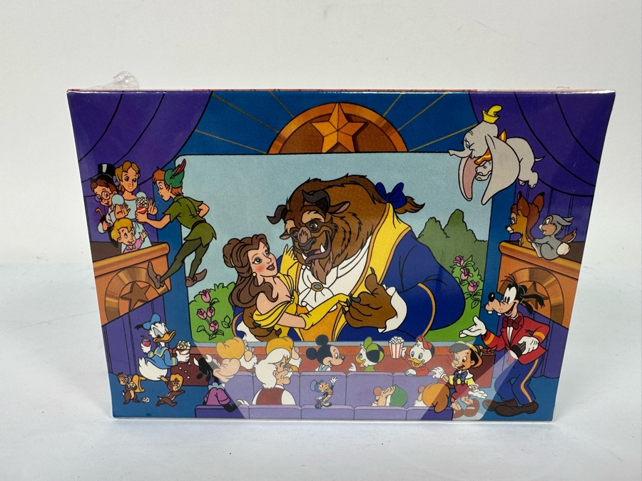 Vintage 1993 Sealed Disney's Tiny Theater 10 Little Little Golden Books 10 Of The Best Disney Movies Ever With Mickey Mouse Figurine [Photo 7]