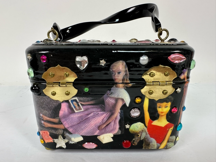 Handmade Vintage Barbie Handbag 6W X 4D X 4.5H [Photo 8]