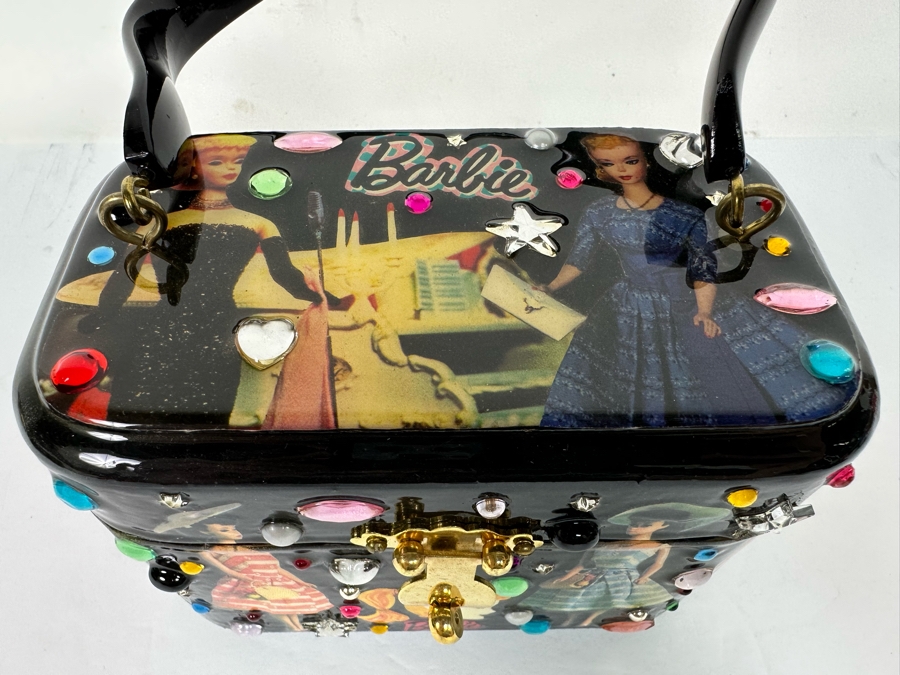 Handmade Vintage Barbie Handbag 6W X 4D X 4.5H [Photo 5]