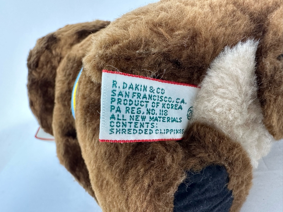 Vintage 1979 R. Dakin Misha Bear Official Mascot Of The 1980 Moscow Olympic Games With Original Tag 12H Along With Vintage Moscow Olympic Games Pins (One Limited Edition Pin) - See Photos [Photo 22]