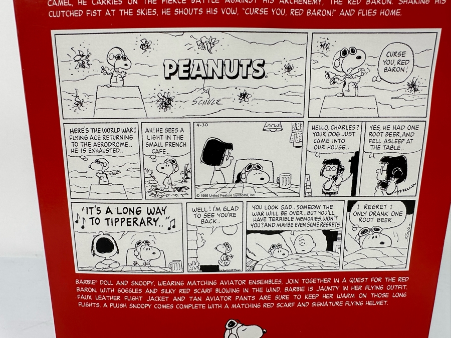 Vintage 2001 Mattel Barbie Doll Barbie And Snoopy Collector Edition With Box #55558 [Photo 12]