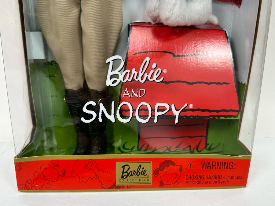 Vintage 2001 Mattel Barbie Doll Barbie And Snoopy Collector Edition With Box #55558 [Photo 7]