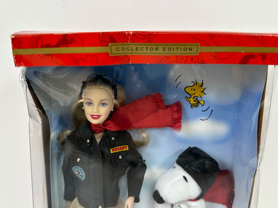 Vintage 2001 Mattel Barbie Doll Barbie And Snoopy Collector Edition With Box #55558 [Photo 8]