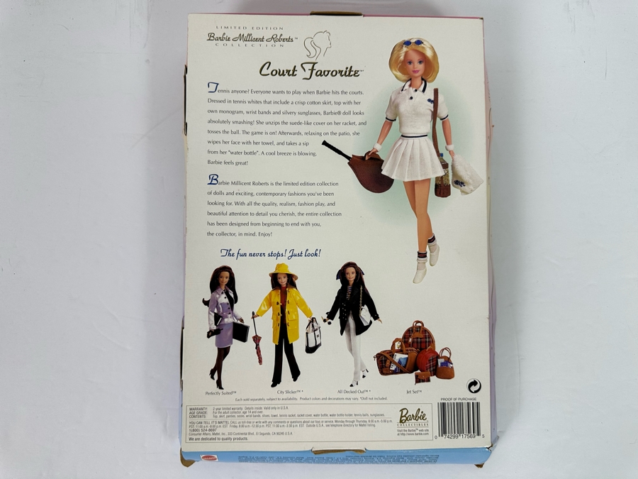 Limited Edition Mattel Barbie Court Favorite Clothes And Accessories In Damaged Box From The Barbie Millicent Roberts Collection 1997 #17569 [Photo 12]