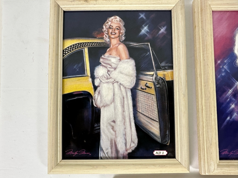 Set Of Three Marilyn Monroe Artist Proof Ceramic Plaques By Susan Morton / Ray Ernst 1990/91 With Certificates Of Authenticity 9 X 6 [Photo 7]