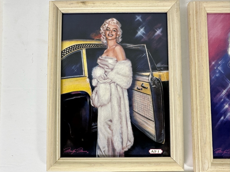 Set Of Three Marilyn Monroe Artist Proof Ceramic Plaques By Susan Morton / Ray Ernst 1990/91 With Certificates Of Authenticity 9 X 6 [Photo 6]