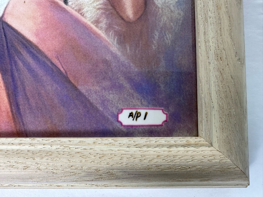 Set Of Three Marilyn Monroe Artist Proof Ceramic Plaques By Susan Morton / Ray Ernst 1990/91 With Certificates Of Authenticity 9 X 6 [Photo 5]