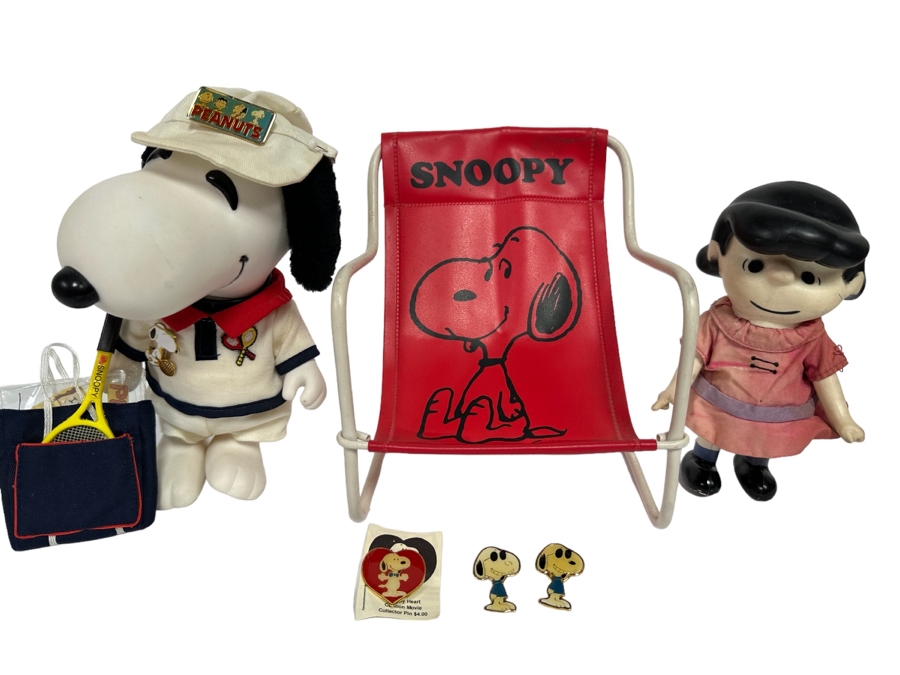 Peanuts By Charles M. Schulz Collectibles Including Snoopy And Lucy Characters [Photo 1]