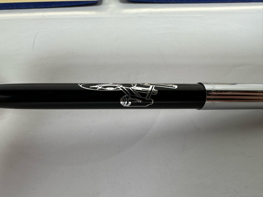 Set Of Three Fisher Space Pens - Two With Original Boxes - One Is A Star Trek Space Pen (Approved By NASA For Use In Outer Space) [Photo 10]